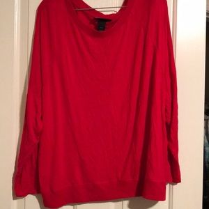 Long sleeve Red blouse